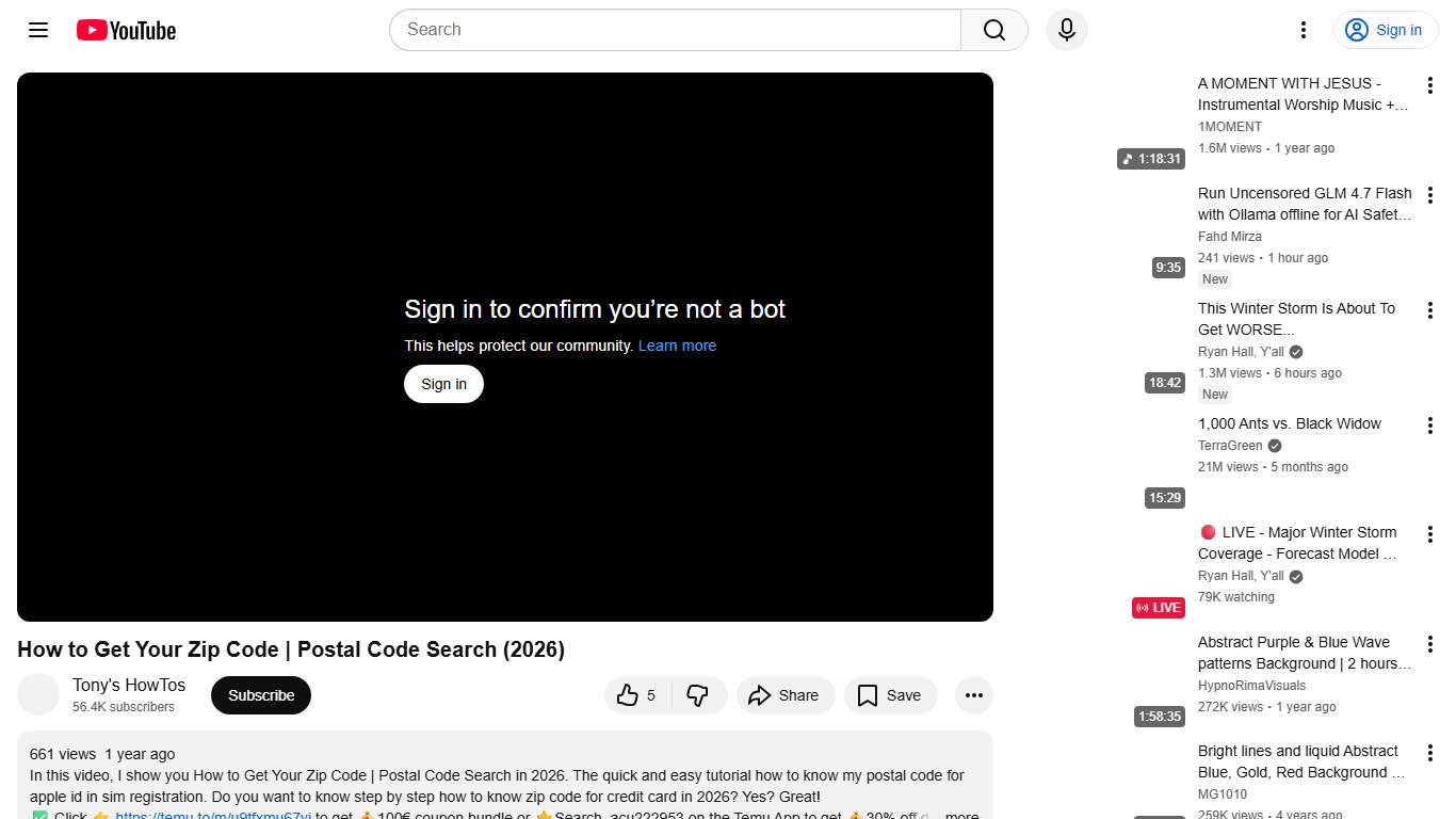 How to Get Your Zip Code Postal Code Search (2026) - YouTube