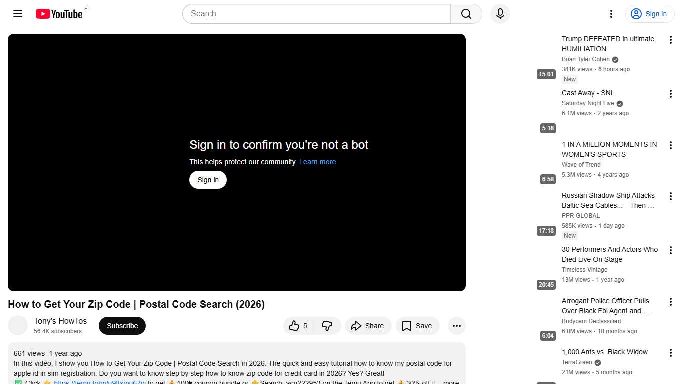 How to Get Your Zip Code Postal Code Search (2026) - YouTube